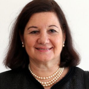 Brazilian ambassador Maria Luiza Ribeiro Viotti during an official diplomatic event following the US decision to revoke her visa amid growing tensions between Washington and Brasilia.