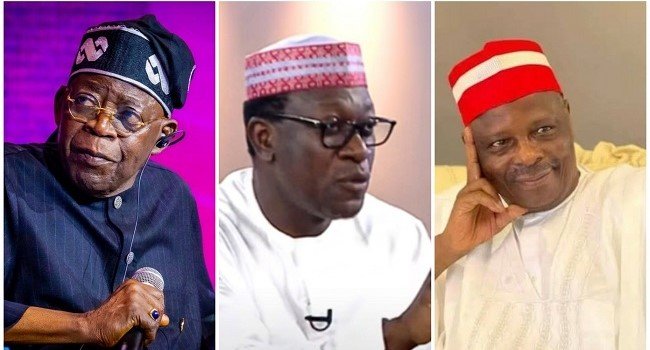 Abdulmumin Jibrin speaking about President Bola Tinubu and Rabiu Kwankwaso ahead of the 2027 presidential election.