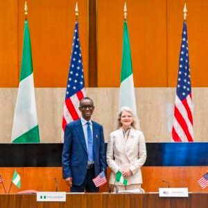 Nuhu Ribadu leads Nigerian delegation at US-Nigeria working group meeting in Washington DC.