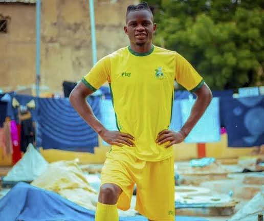 Late Katsina United footballer Chinedu Ozor, who died after collapsing during a pre-season match in Katsina.