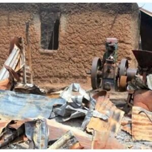 Security situation in a Plateau community after an attack in Mangu Local Government Area.
