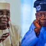 Atiku Abubakar and President Bola Tinubu during a political event