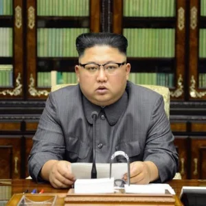 North Korean leader Kim Jong Un pictured in a file photograph as North Korea launches more than 10 short-range ballistic missiles after Donald Trump announces plans to meet Kim later in 2026.