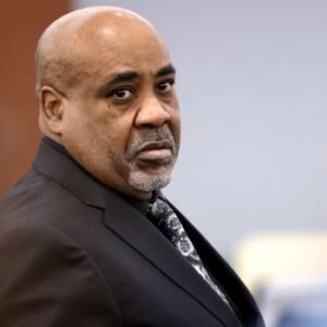 Duane “Keffe D” Davis during closing arguments in his Tupac Shakur murder trial in Las Vegas.