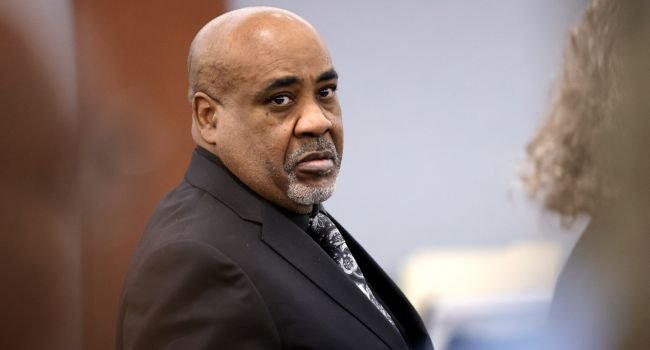 Duane “Keffe D” Davis during closing arguments in his Tupac Shakur murder trial in Las Vegas.
