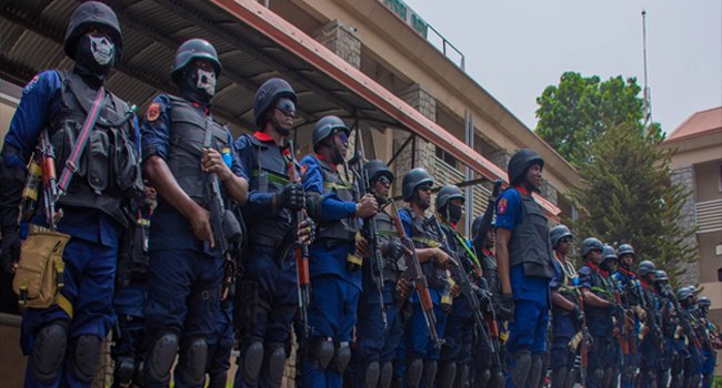 NSCDC personnel deployed across Abuja ahead of Nigeria’s October 1 Independence Day celebrations.