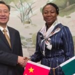 NIS Comptroller-General Kemi Nandap at the global Sub-Forum on Migration Management Cooperation in China.