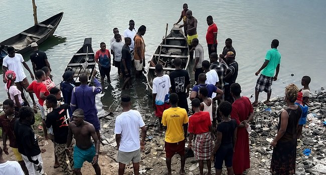 illegal fuel siphoning incident at Okari Jetty in Okrika, Rivers State.