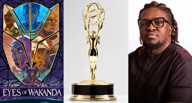 Nigerian artist Uzoma Dunkwu wins an Emmy for character design on Marvel’s Eyes of Wakanda