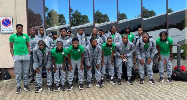 Nigeria’s Falconets players preparing for the 2026 FIFA U-20 Women’s World Cup in Poland.
