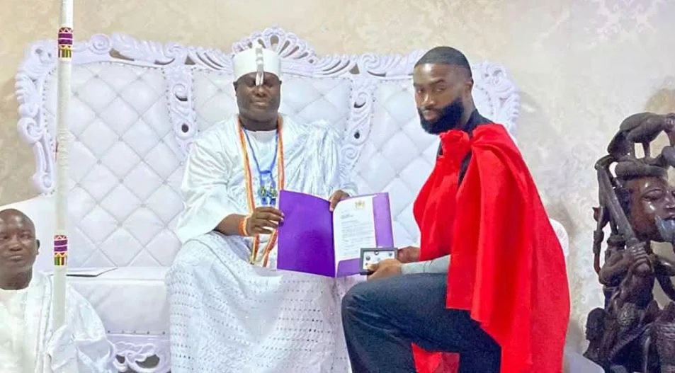 Jaylen Brown, Ooni of Ife, Babatunde, Yoruba heritage, Jaylen Brown Ile-Ife, NBA star Nigeria
