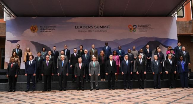 Delegates attend the COP17 biodiversity summit in Yerevan, Armenia, as world leaders discuss global nature protection targets.