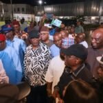 Wike, Fubara and Chinda during a reconciliation meeting in Port Harcourt
