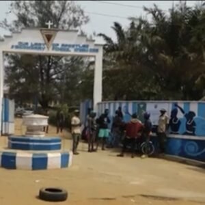 Students affected by a gas leak at schools in Ogun State receive medical attention as authorities investigate recurring gas emissions.