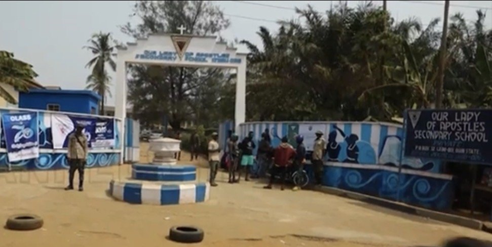 Students affected by a gas leak at schools in Ogun State receive medical attention as authorities investigate recurring gas emissions.