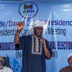 Seyi Makinde, Oyo State governor and APM presidential candidate, whose campaign organisation criticised the Federal Government's 30-day petrol discount.
