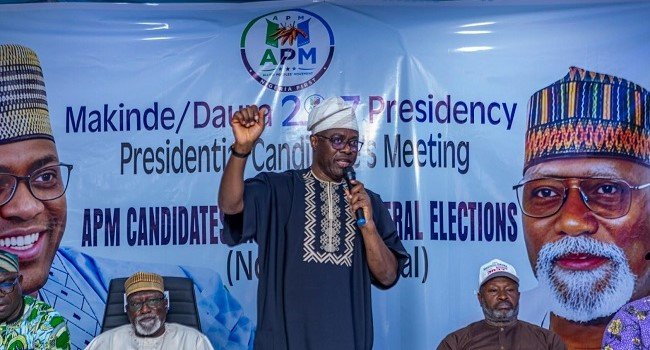 Seyi Makinde, Oyo State governor and APM presidential candidate, whose campaign organisation criticised the Federal Government's 30-day petrol discount.