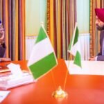 President Bola Tinubu meets World Bank President Ajay Banga at the Presidential Villa in Abuja amid concerns over Nigeria's debt interest payments.