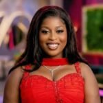 Temi Nkem celebrating after being crowned BBNaija Season 11 winner
