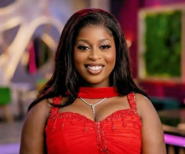 Temi Nkem celebrating after being crowned BBNaija Season 11 winner