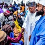 Shettima visits Niger families of 37 dead miners