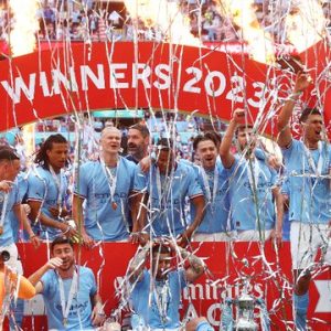 Manchester City beat Man United 2-1 to win FA Cup