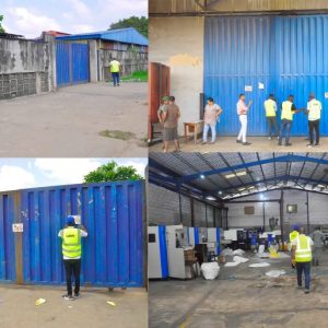 PICTURES: Lagos environmental agency shuts churches, hotels, others over noise pollution