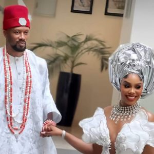PICTURES: Actress Sharon Ooja ties the knot with her sweetheart in Abuja
