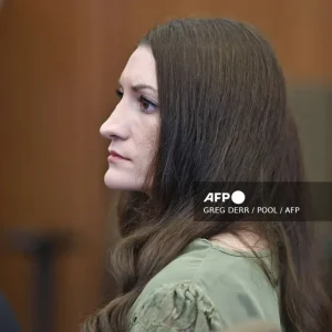 Lindsay Clancy during her murder trial at Plymouth County Superior Court in Massachusetts.