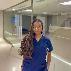 Nnani Adaobi Marian, the 23-year-old Nigerian final-year medical student who died after sustaining injuries in a Russian airstrike in Kharkiv, Ukraine.