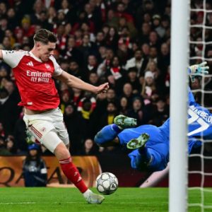 Arsenal beat Kairat to top Champions League table