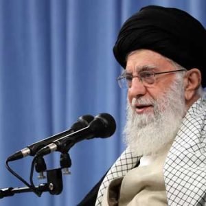 Funeral procession plan for Ali Khamenei showing Tehran, Qom and Mashhad routes with burial scheduled at Imam Reza Shrine in Mashhad.