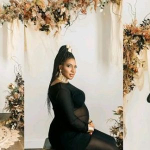 Chika Ike shares stunning pregnancy photos