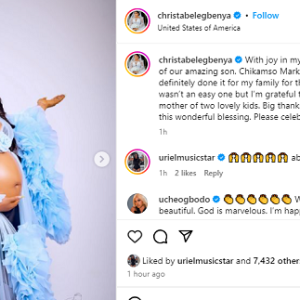 Actress Christabel Egbenya welcomes second child