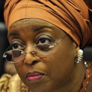 Former Nigerian petroleum minister Diezani Alison-Madueke during a court-related proceeding portrait.