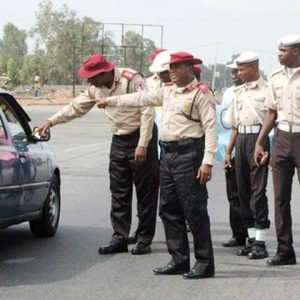 FRSC officials and patrol vehicles deployed on Kano highways ahead of Eid-el-Kabir celebrations.