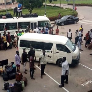 Federal University Wukari campus as the institution announces a ban on graduation sign-out activities over security concerns.