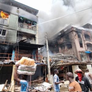 Fight against fire as govt plans centralised generator for Lagos market