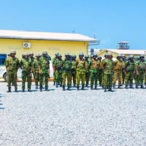 Nigeria's Minister of Defence, General Christopher Musa (retd.), meets with Benin's Defence Minister Gildas Agonkan during a security cooperation visit to Cotonou aimed at strengthening joint efforts against cross-border threats.