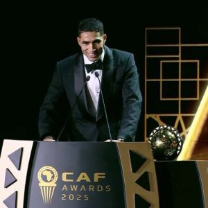 Hakimi crowned African Footballer of the Year 2025