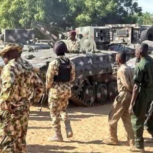 Nigerian troops during counterterrorism operations recovering ammunition and dismantling illegal refining sites across multiple regions.