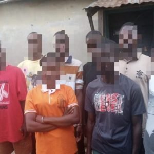 Police in Ogun State arrest eight foreign nationals in Adiyan, Agbado area, over alleged staged kidnapping scheme and ransom fraud uncovered during an intelligence-led operation.