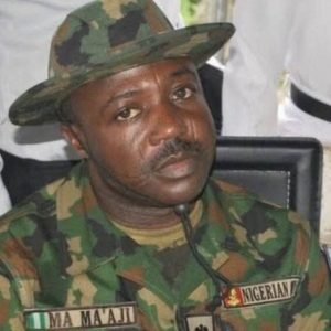 Colonel Mohammed Ma’aji, accused of leading an alleged coup plot against President Bola Tinubu