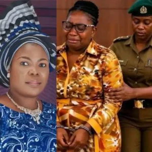 Grace Ogunleye, vice chairman of Ilejemeje Local Government Area, during legal proceedings over alleged self-kidnapping charges in Ado-Ekiti.