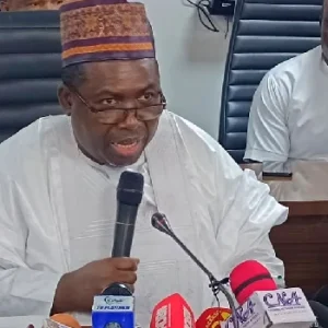 INEC Chairman Joash Amupitan speaking at a strategic operational workshop ahead of the 2027 elections