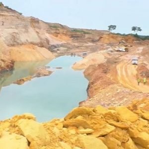 Illegal mining site in Ogun State forfeited to the Federal Government following a Federal High Court ruling in Lagos.