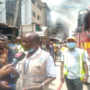 Idumota fire: NEMA cautions traders on safety