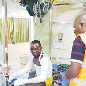 Ex-gov Yari pays hospital bills as NEMA visits victims following Zamfara explosion