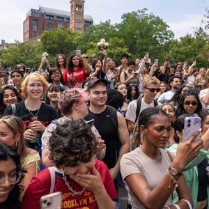 New York City Mayor Zohran Mamdani speaks as the city announces restrictions on (Artificial Intelligence) AI use by public school students.