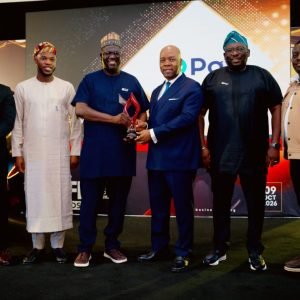 OPay executives attend the 2026 BusinessDay BAFI Awards in Lagos, where the company won Digital Bank of the Year and Financial Inclusion Leader of the Year.